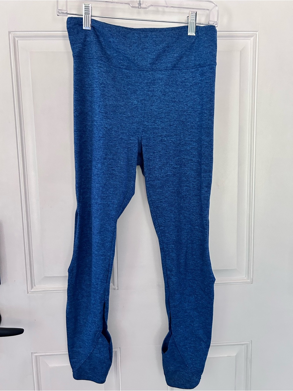 Free People Heathered Royal Blue High-Waist Leggings